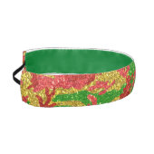 ハウスオブ迷彩柄金ゴールドクリスマスパターン アスレチックヘッドバンド (左)