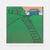 ハウスオンアグリーンヒル スタンダードランチョンナプキン (正面)