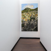 ハウスオンザヒルサイドアートフェティエ抽象芸術 キャンバスプリント