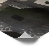 ハウスオンザヒルサイドアートフェティエ抽象芸術 ポスター (角)