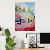 ハウスオンザヒルポスター/プリント ポスター (ホームオフィス)