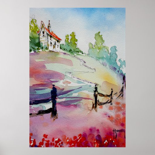 ハウスオンザヒルポスター/プリント ポスター (正面)