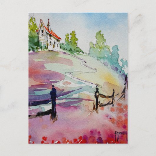 ハウスオンザヒルポストカード ポストカード (正面)