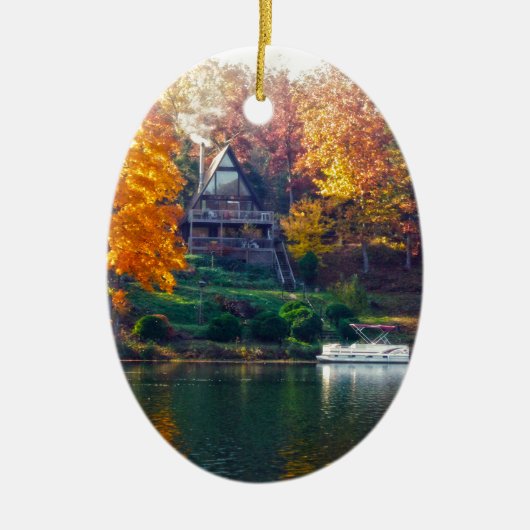 ハウスオンザレイク セラミックオーナメント (正面)