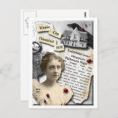 ハウスオンヒ幽霊のよく出るル ポストカード (正面/裏面)