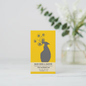 ハウスオージニエレガントングハウスキーピングサービス 名刺 (スタンド正面)