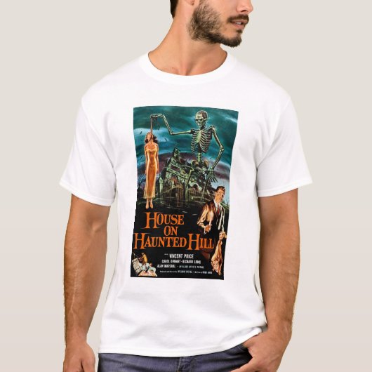 ハウスオ幽霊のよく出るンヒル(1959) Tシャツ (正面)