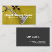 ハウスカーペットラグクリーニングハウスキーパーメイド 名刺 (正面/裏面)