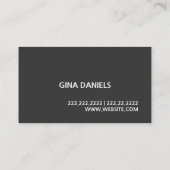 ハウスカーペットラグクリーニングハウスキーパーメイド 名刺 (裏面)