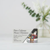 ハウスガレージクリアランス 名刺 (スタンド正面)