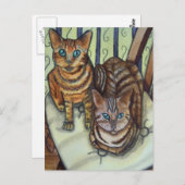 ハウスキャッツ ポストカード (正面/裏面)