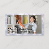 ハウスキーパー清掃とスマイル 名刺 (正面)