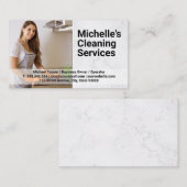 ハウスキーパー清掃ストーブ 名刺 (正面/裏面)