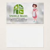 ハウスキーパー | クリーニングサービスアイコン (正面&裏面)