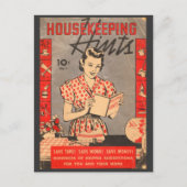 ハウスキーピングのヒント 10セント ヴィンテージ ポストカード (正面)