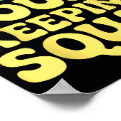 ハウスキーピングチーム 面白い清掃クルー メイドチーム ポスター (角)