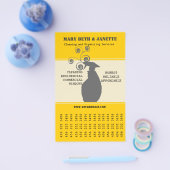 ハウスキーピングハウスウィンドウクリーニング事業 チラシ (シングル)