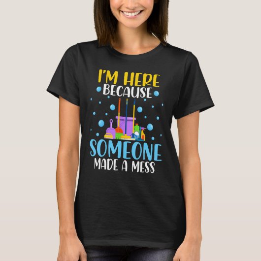 ハウスキーピングハウスキーパークリーニング Tシャツ (正面)