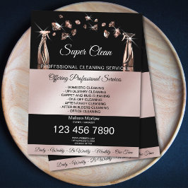 ハウスキーピングハウスクリーニングメイドサービス チラシ