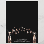 ハウスキーピングハウスクリーニングメイドサービス チラシ (裏面)