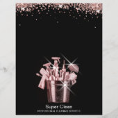 ハウスキーピングハウスクリーニングメイドサービス チラシ (裏面)