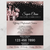 ハウスキーピングハウスクリーニングメイドサービス チラシ (正面)