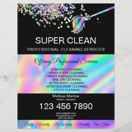 ハウスキーピングハウスクリーニングメイドジャニター チラシ