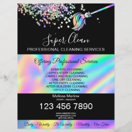 ハウスキーピングハウスクリーニングメイドジャニター チラシ