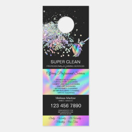 ハウスキーピングハウスクリーニングメイドジャニター ドアノブサイン