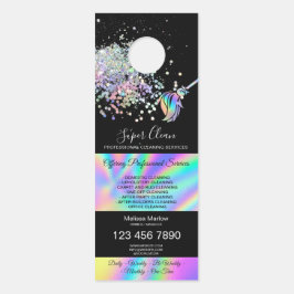 ハウスキーピングハウスクリーニングメイドジャニター ドアノブサイン