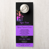 ハウスキーピングハウスクリーニングメイドジャニター ドアノブサイン (ノブ)