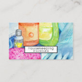 ハウスキーピングハウスクリーニング用品 名刺 (正面)