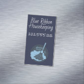 ハウスキーピングバッジネイビー マグネット名刺 (インサイチュ)