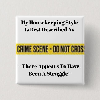 ハウスキーピングボタン 缶バッジ