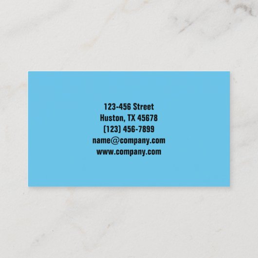 ハウスキーピングモダンガラスのクリーナー窓のクリーニング 名刺 (裏面)