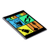 ハウスキーピングレトロハウスキーパークリーニング ノートブック (右側)