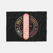 ハウスキーピング感謝ウィーク環境サービス フリースブランケット (正面(横))