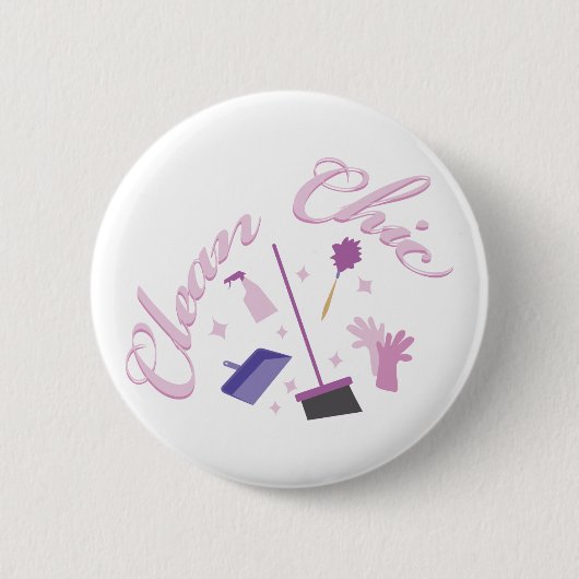 ハウスキーピング設備 缶バッジ (正面)