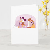 ハウスキーピング・ギフト・男女兼用 カード (黄色い花)