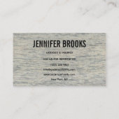 ハウスキーピング メイドサービス 掃除 プロフェッショナル 名刺 (裏面)