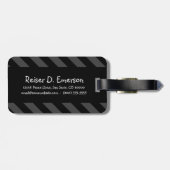 ハウスキープ ラゲッジタグ (裏面横)