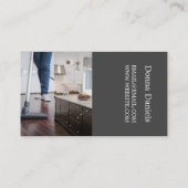 ハウスクモダンリーニングハウスキーパーメイド 名刺 (裏面)