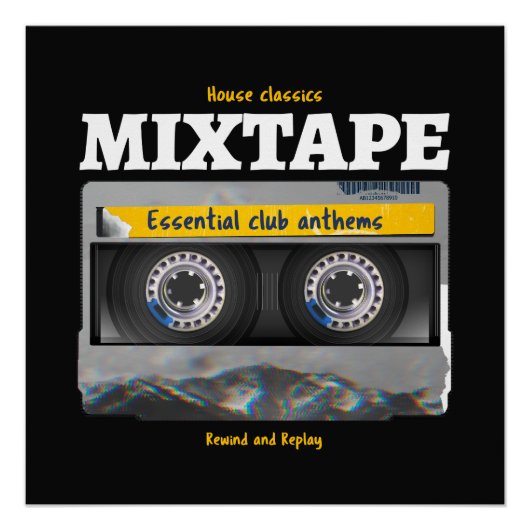 ハウスクラシックミクテープクラブアンテムス ポスター (正面)