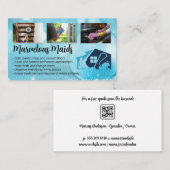 ハウスクリーナーズワーキング家事 |メイド 名刺 (正面/裏面)