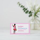 ハウスクリーナー名刺 名刺 (スタンド正面)