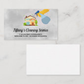ハウスクリーナー |メイドスプレークリーニング 名刺 (正面/裏面)