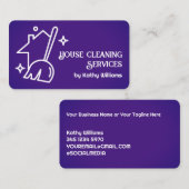 ハウスクリーナー 名刺 (正面/裏面)