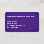 ハウスクリーナー 名刺 (裏面)