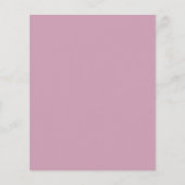 ハウスクリーニングサービスストリップフライヤーのティアオフ チラシ (裏面)