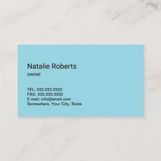 ハウスクリーニングサービスデイジーフラワーズメイド 名刺 (裏面)